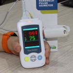 2.4inch Handheld Pulse Oximeter Adult Pediatrics Neonatal SpO2 Blood Oxygen Monitor YK-820mini