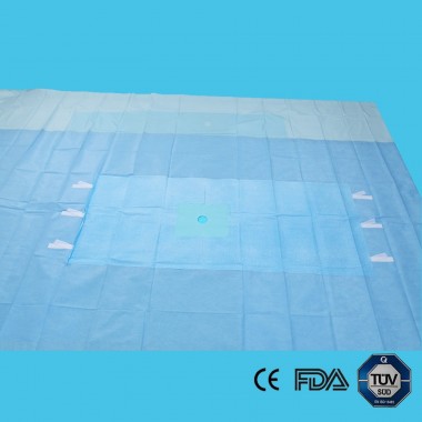 Disposable surgical extremity drapes pack