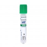 Green Cap Vacuum Blood Collection Tube with Lithium Heparin Additive