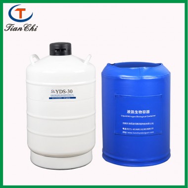 Tianchi factory hot sell 30L dry ice tank liquid nitrogen tank for storing animal semen