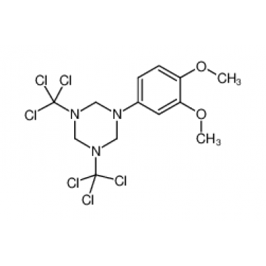 2-(3,4-dimethoxyphenyl)-4,6-bis(trichloromethyl)-1,3,5-triazine