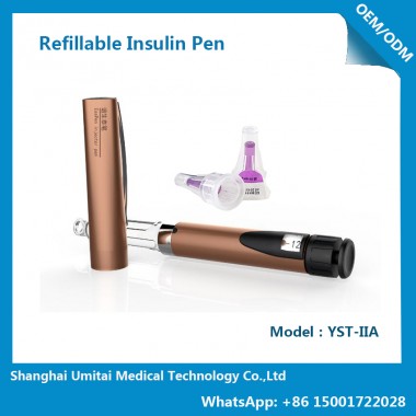 Refillable Metal Insulin pen,Insulin injector pen For Diabetes patients