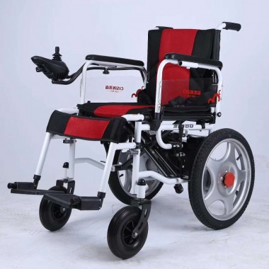Factory price power wheelchair with removable battery pack