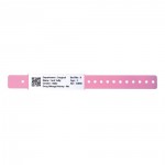 Newborn wristband Hospital ID bracelet BVP14380A Thermal Wristband