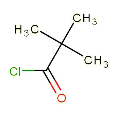 Trimethylacetyl chloride; JVSFQJZRHXAUGT-UHFFFAOYSA-N; 2,2-dimethylpropanoyl chloride; pivalyl chloride; propanoyl