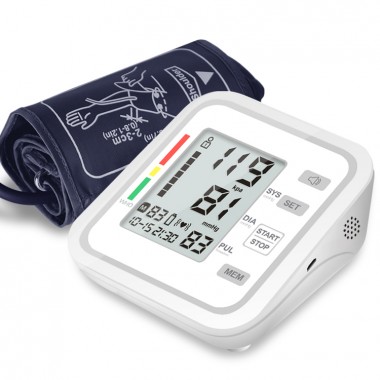 JZ-254A Electronic Arm Blood Pressure Monitor Digital LCD Use for Hospital Home Medical Device