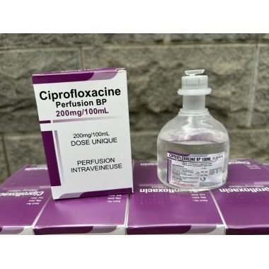 Ciprofloxacin Injection Perfusion Intraveineuse  BP 200mg/100mL