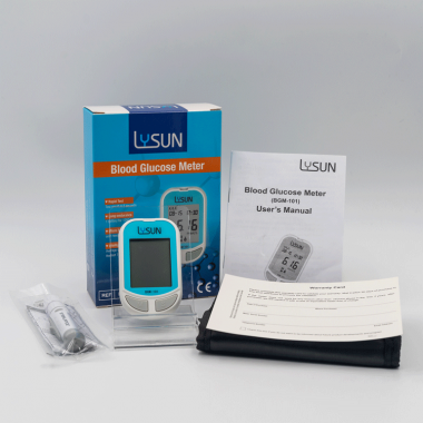 Lysun Diabetes Digital Glucometer Blood Sugar Monitor Testing Machine