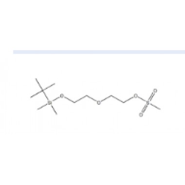 2-[2-[[(1,1-dimethylethyl)dimethylsilyl]oxy]ethoxy]ethyl 1-methanesulfonate