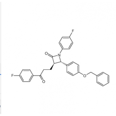 (3R,4S)-1-(4-fluorophenyl)-3-[3-(4-fluorophenyl)-3-oxopropyl]-4-(4-phenylmethoxyphenyl)azetidin-2-one