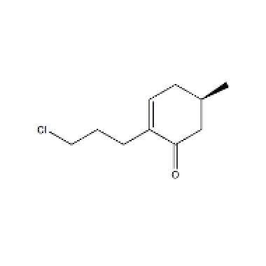 (R)-2-(3-chloropropyl)-5-methylcyclohex-2-enone