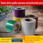 Manufacturer customized plastic film slitting roll film is widely used, QS certification quality assurance