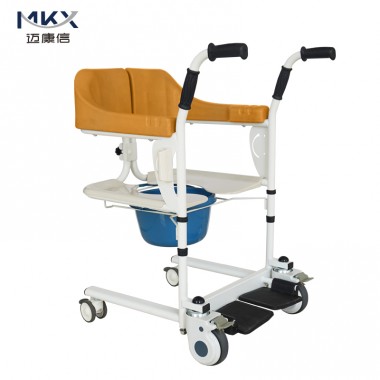 Hot-sale innovative bath commode wheelchair for disabled and elderly