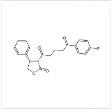 1-(4-fluorophenyl)-5-[(4S)-2-oxo-4-phenyl-1,3-oxazolidin-3-yl]pentane-1,5-dione
