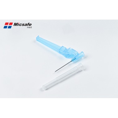 Safety needle with standard color code with FDA