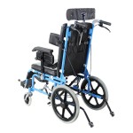 high carbon steel solid all terrain cerebral palsy children manual wheelchair