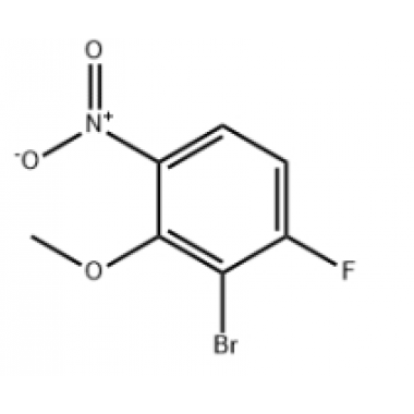 3-Bromo-4-fluoro-2-methoxynitrobenzene, 2-Bromo-1-fluoro-3-methoxy-4-nitrobenzene