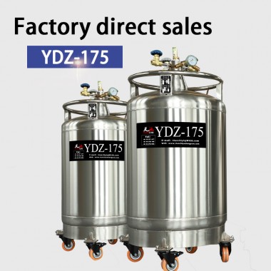 Lab Medical Liquid Nitrogen Pressure Tank Ydz-100 For Ice Cream Making