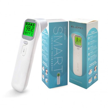 Hot Selling Stock Home Smart Forehead and Ear Infrared Baby Thermometer