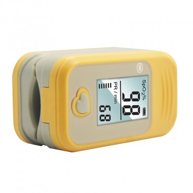 Pulse oximeters, oximeter with Pulse Bar Graph, Oxygen Saturation Monitor with Digital Reading OLED Display, Blood Oxygen Monitor for Sports and Fitness, with Alarm Function and Included Batteries