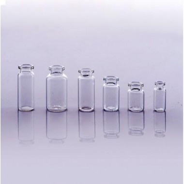 10ml borosilicate tubular vial clear