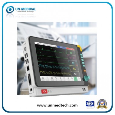 (UN8000L) Hot Sale Medical/Hospital/Cardiac/Bedside/ECG/Fetal Patient Monitor