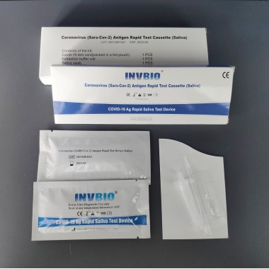 Covid 19 antigen saliva rapid test card