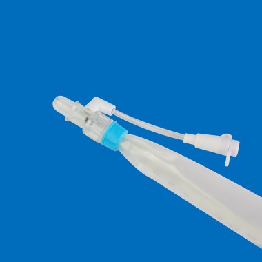 ICU critical care tube closed suction system catheter connector