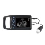 ultra-clear LCD screen mechanical fan scan veterinary portable ultrasound scanner