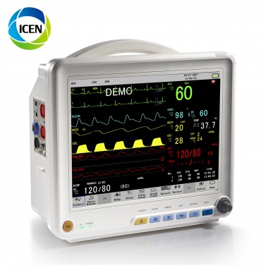 IN-12D 12 inch Portable ICU Multi-Parameter Patient Monitor