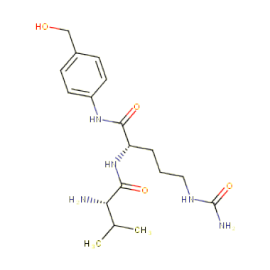 (S)-2-((S)-2-amino-3-methylbutanamido)-N-(4-(hydroxymethyl)phenyl)-5-ureidopentanamide