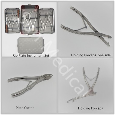 Rib Plate Surgical Instrument Set