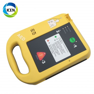 IN-C025 Medical portable icd automatic defibrillator monitor with aed box