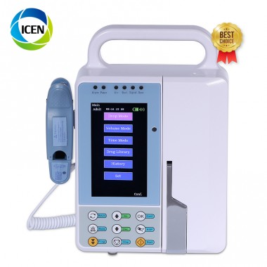 IN-G076-1 ICU Portable Infusion Pump Medical Electric Syringe Pump