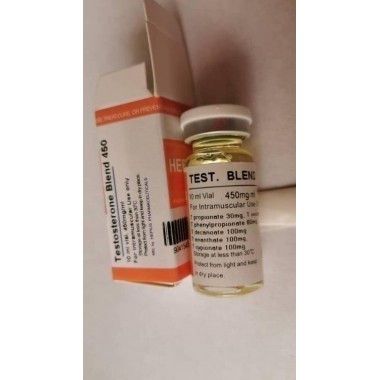 Bodybuilding Injectable Test Blend 450 Finished Clean Oil Based Male Muscle Gains Yellow Solution Cutting Cycle