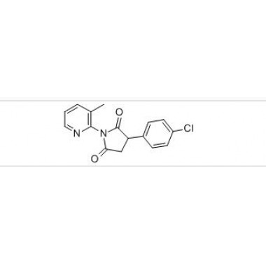 3-(4-chlorophenyl)-1-(3-methylpyridin-2-yl)pyrrolidine-2,5-dione