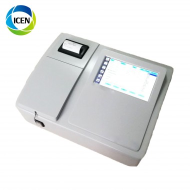 IN-B143-2 Portable medical clinical blood testing equipment semi-auto biochemistry analyzer
