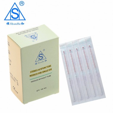 100pcs/boxShunhe Acupuncture Needle/acupunctures with CE/ISO