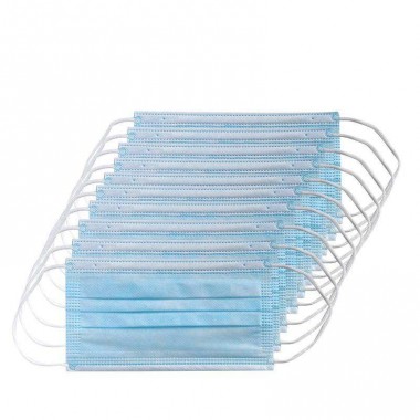 cheap low price 3 layer civilian protective disposable face masks