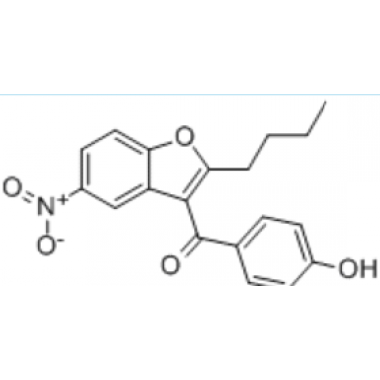 2-Butyl-3-(4-hydroxybenzoyl)-5- nitrobenzofuran