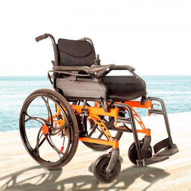 handicapped elderly foldable lightweight leisure high speed electric wheelchair