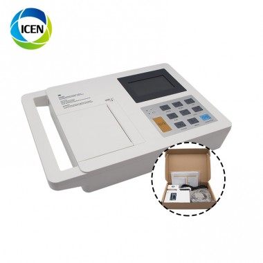 IN-H03G 3Channel Portable Echocardiogram Touch Screen Handheld Digital ECG Machine