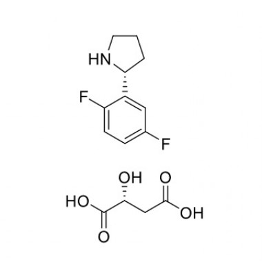 (R)-2-(2,5-difluorophenyl) pyrrolidine (R)-2-hydroxybutyric acid