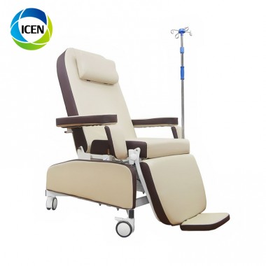 IN-O007-2 Medical Furniture Transfusion Chair Blood Collection Phlebotomy Chair for Patient Used
