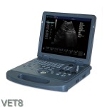 Laptop Ultrasound machine Veterinary Ultrasound System VET8 for dog sheep pig horse cat rabbit diagnostic