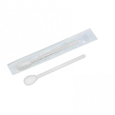 Disposable Rounded Polyurethane Foam Head Sampling Swab for DNA Sample Collection