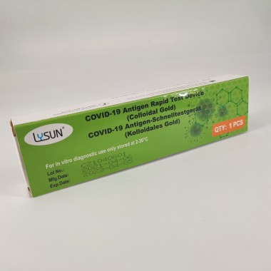 covid-19 antigen rapid test kit 1 kit/box