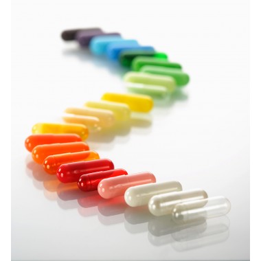 custom color empty gelatin capsule