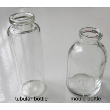 30ml tubular glass vials