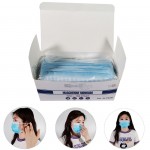 Nonwoven CE Blue Earloop Disposable 3ply Medical Surgical Facial Masks